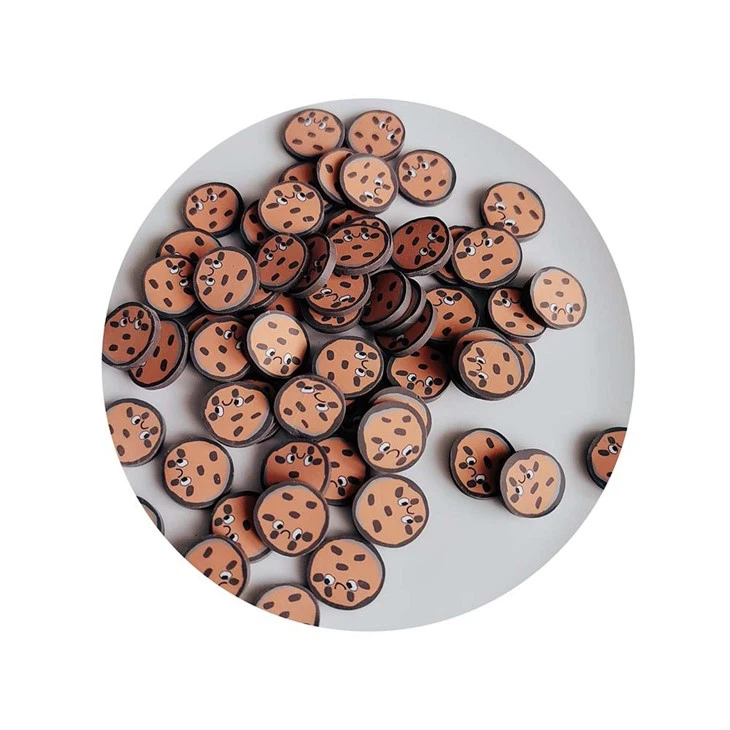 Chocolate Deer Cookie Polymer Clay Sprinkles