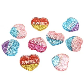 Сърце от бляскава смола